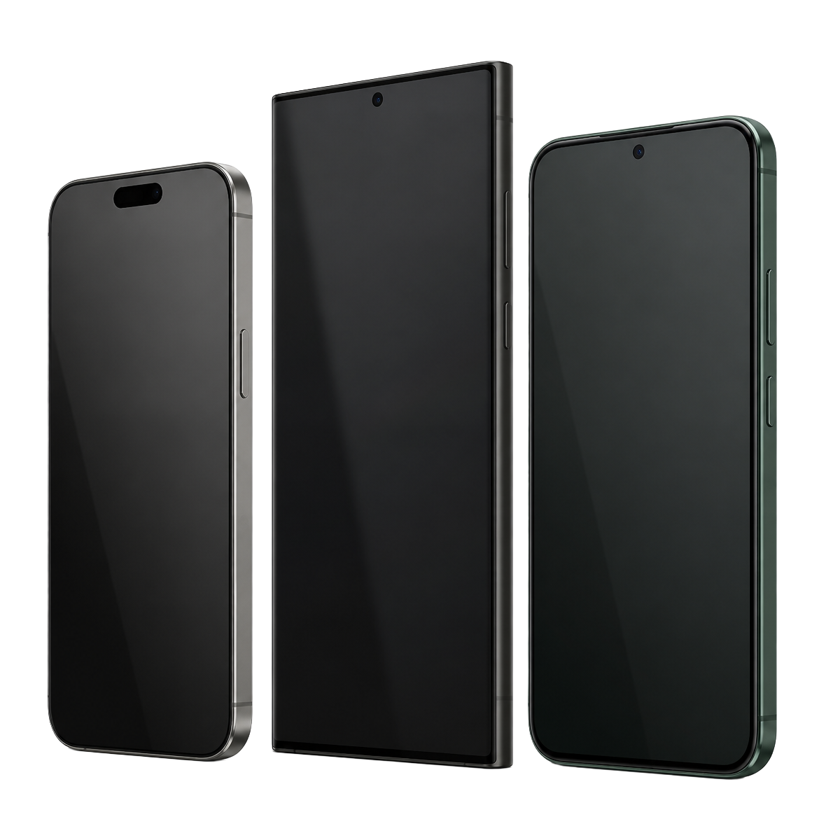 Smartphones nuevos Apple, Samsung y Xiaomi
